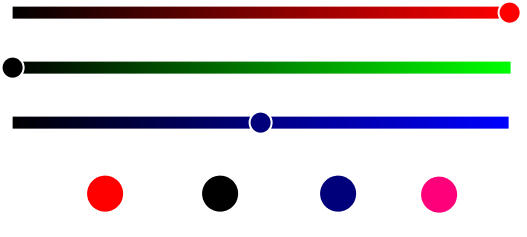 Сложение в RGB